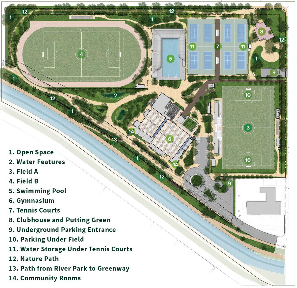 river park master site plan